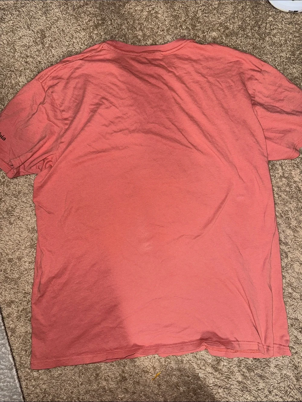 Columbia Coral Short Sleeve Tee with Mountain & Bear Graphic